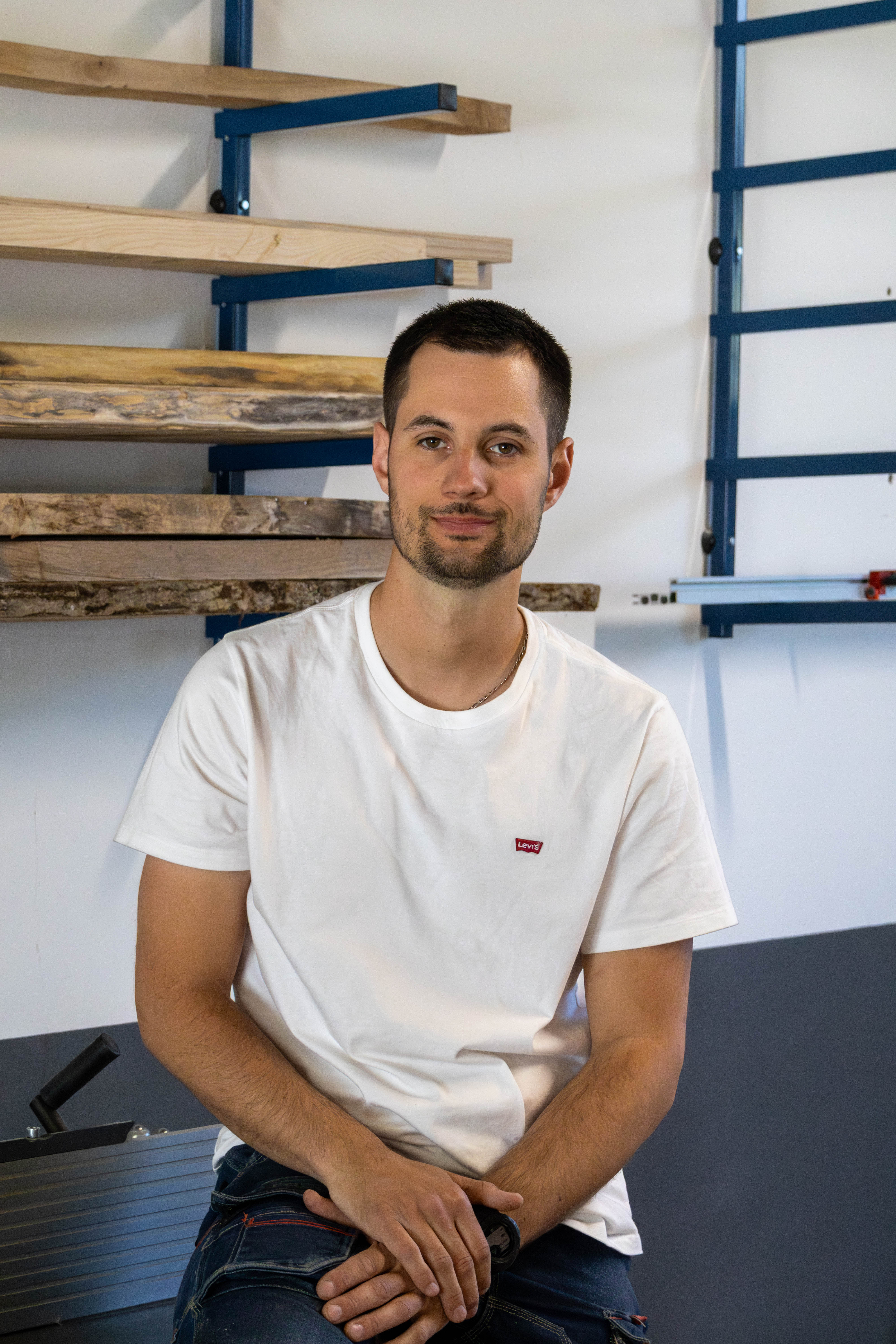 Romain Segalen, artisan menuisier